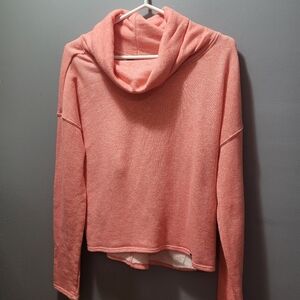 Oakley Cowl Neckline Pink Pullover Sweatshirt S
